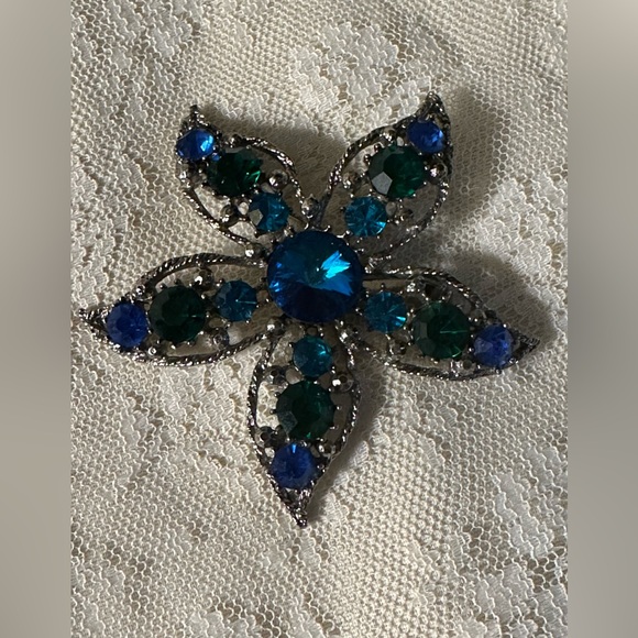 Vintage Weiss starfish brooch pin. From The 1960’s Signed - Picture 5 of 10